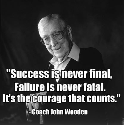 John Wooden on failure